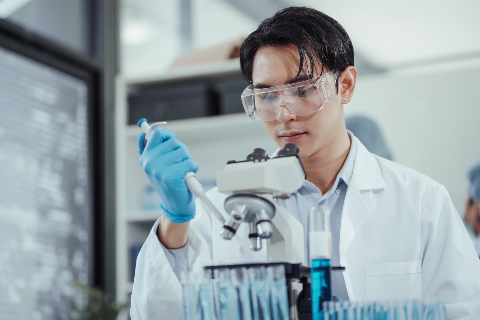 scientist in lab